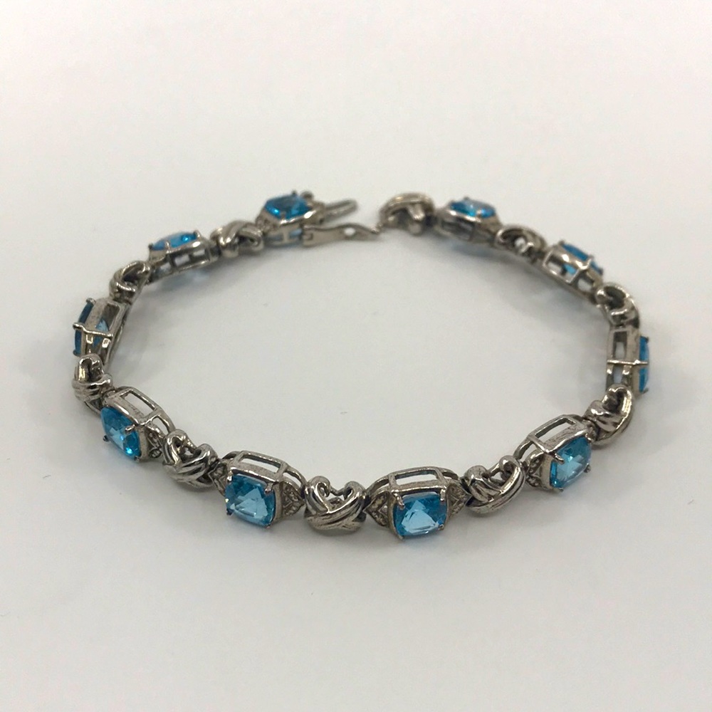 Blue Topaz Bracelet